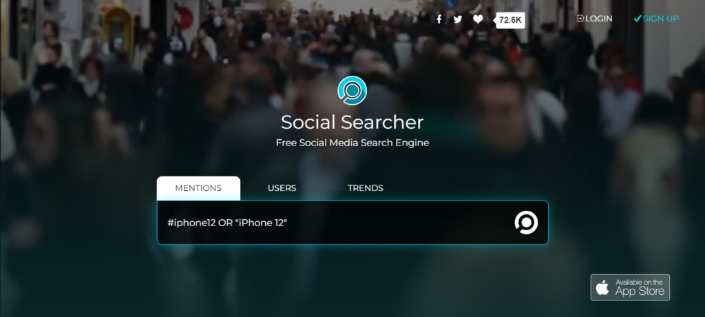 social searcher Review