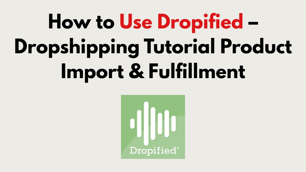 Dropified video thumbnail