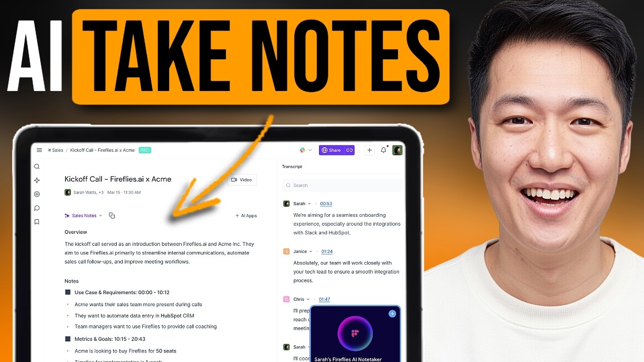Fireflies AI meeting notes