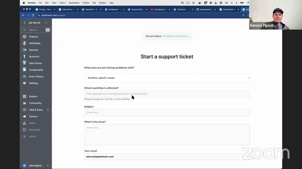 Pipedream workflows intro