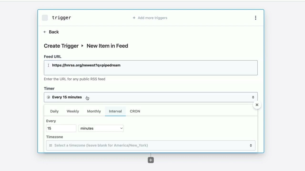 Pipedream demo workflow automation