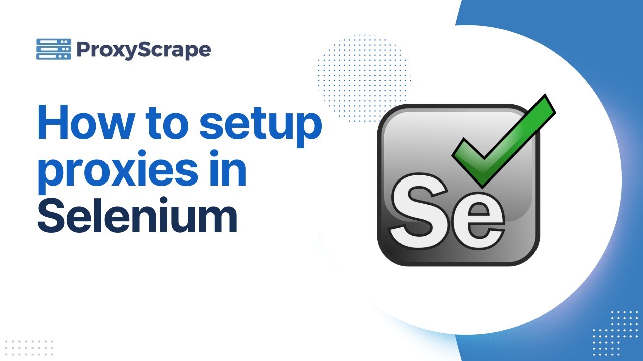 ProxyScrape Selenium Python