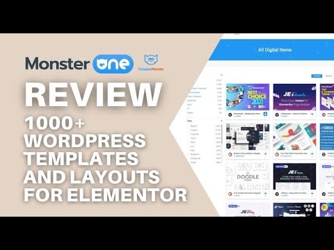 TemplateMonster MonsterONE review video 4