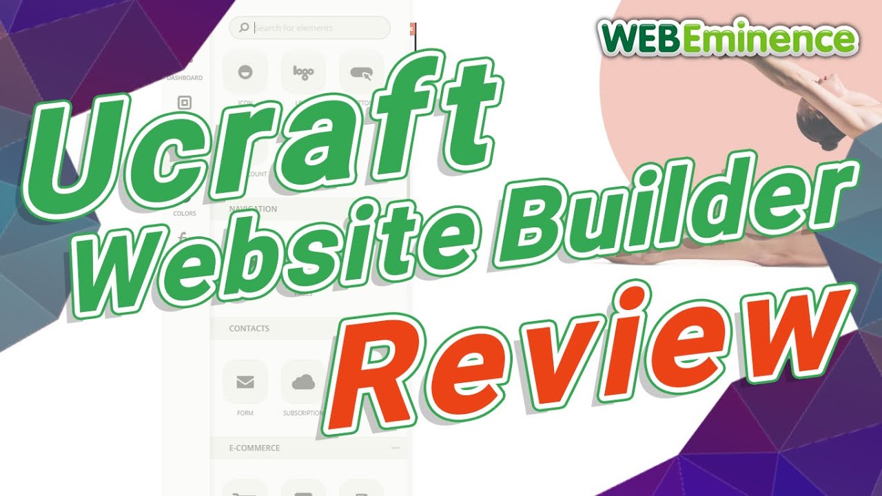 Ucraft website builder video 1