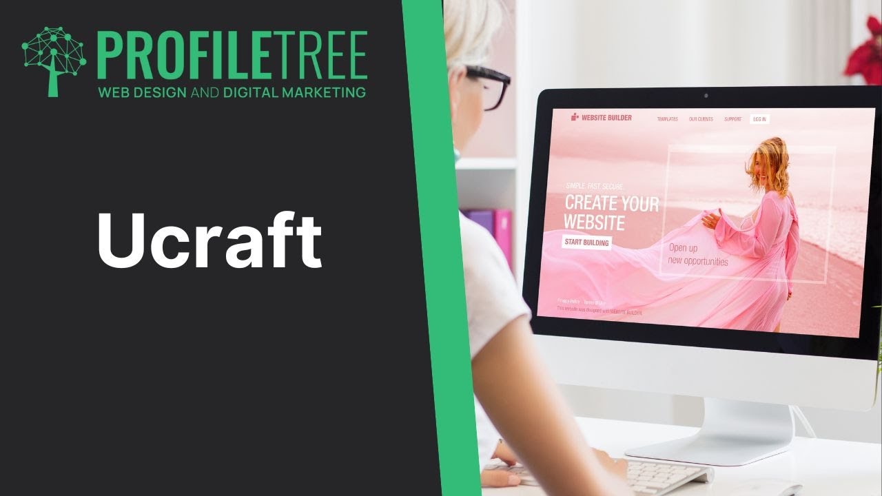 Ucraft website builder video 2