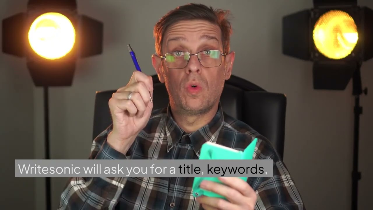 Writesonic AI writing video 1