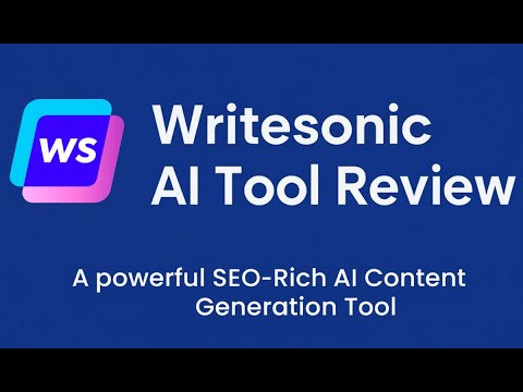 Writesonic AI writing video 4