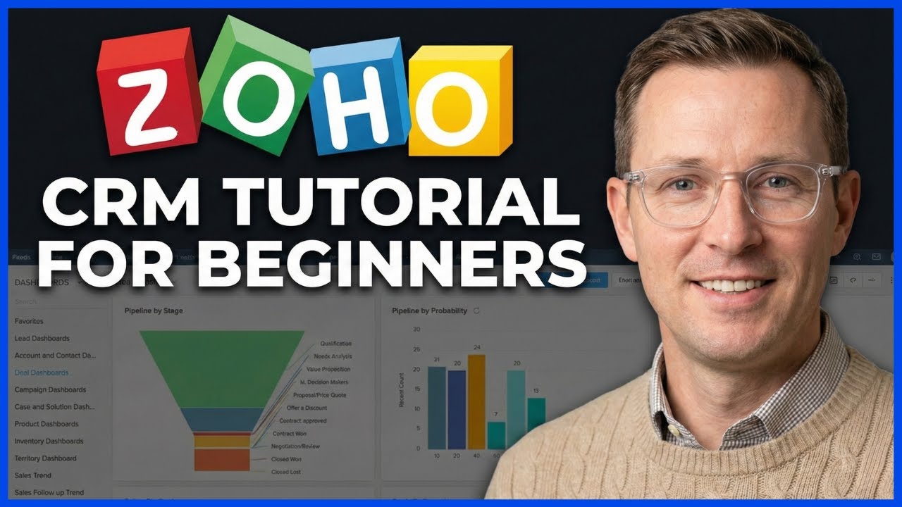 Zoho CRM software video 4