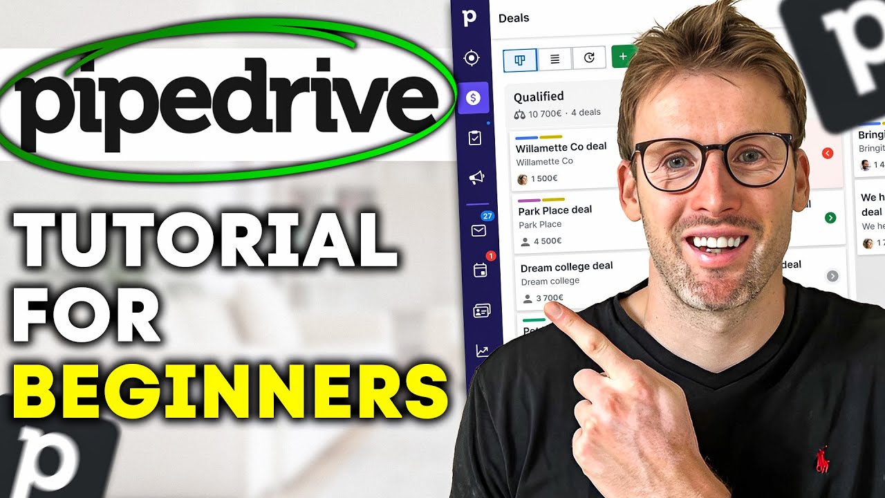 Pipedrive CRM beginners tutorial