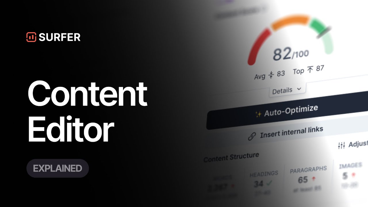 Surfer content editor guide