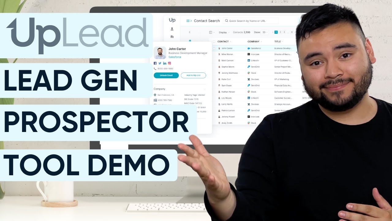 UpLead B2B lead generation video 3