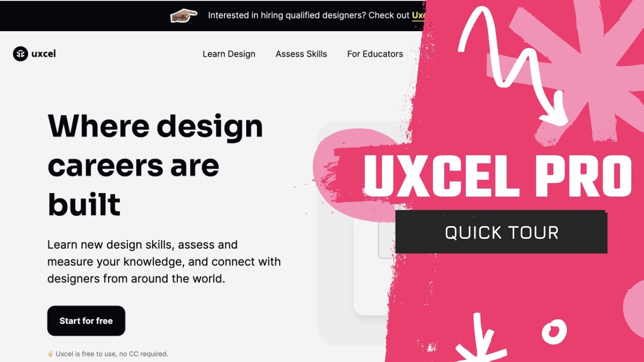 Uxcel UX design learning video 2