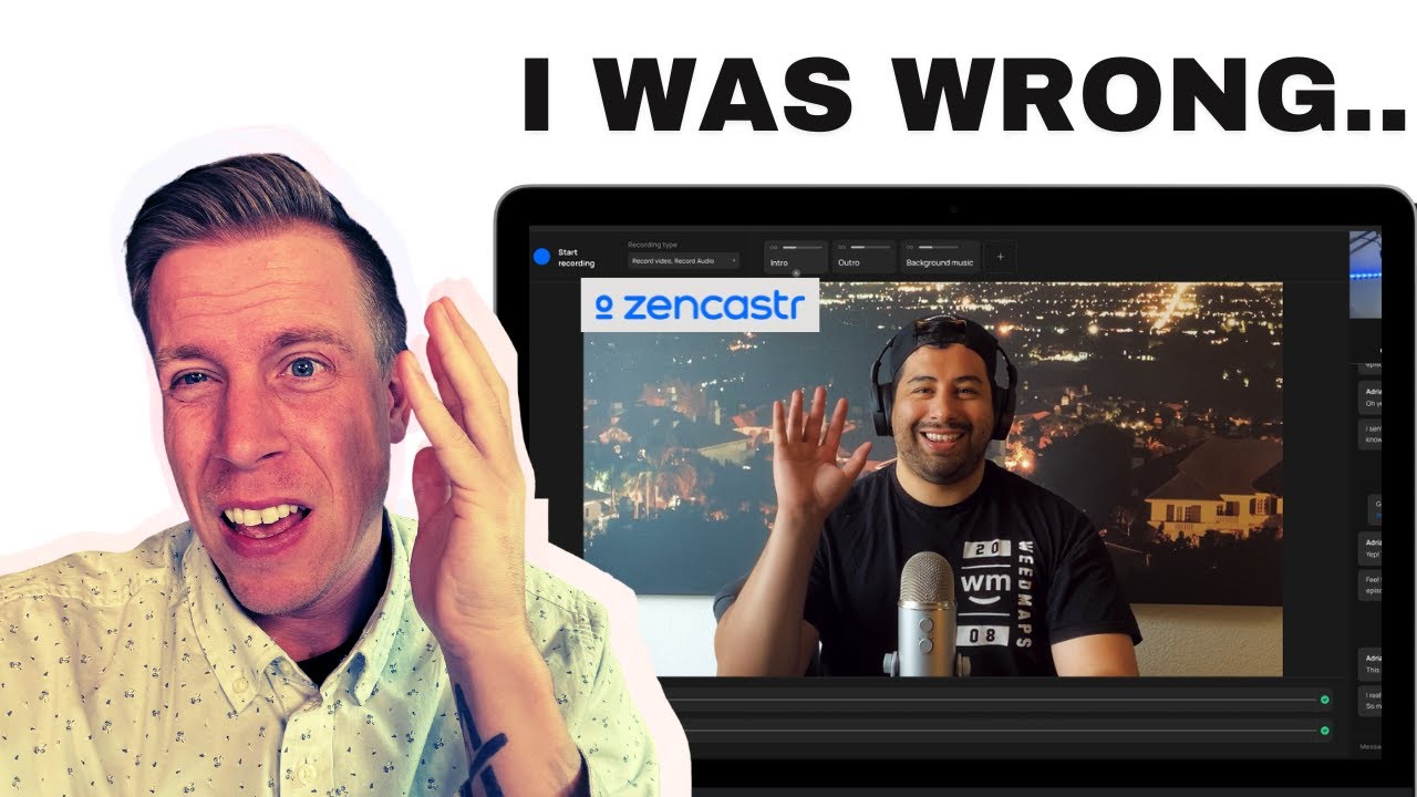Zencastr podcast recording video 4