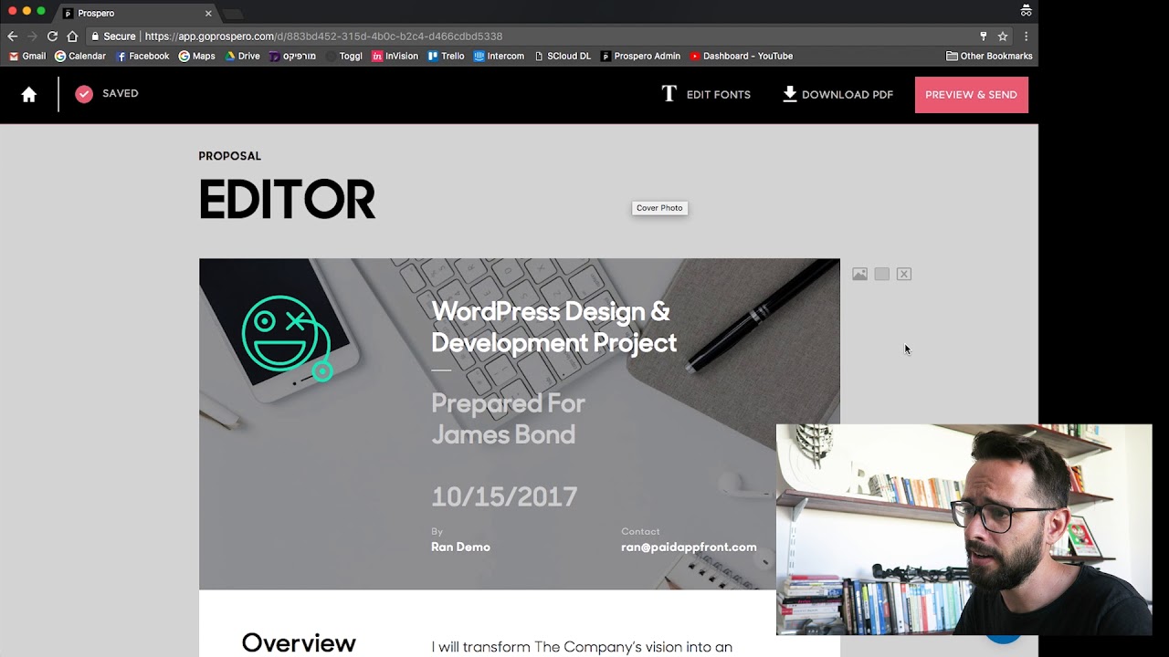 Creating proposals with Prospero