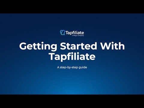 Tapfiliate affiliate software video 2
