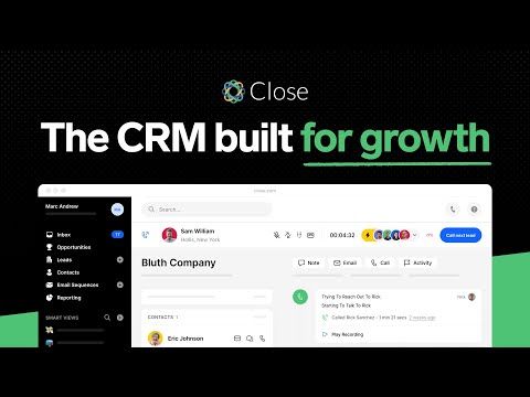 Close CRM — Close Youtube Tup Bju3hqi