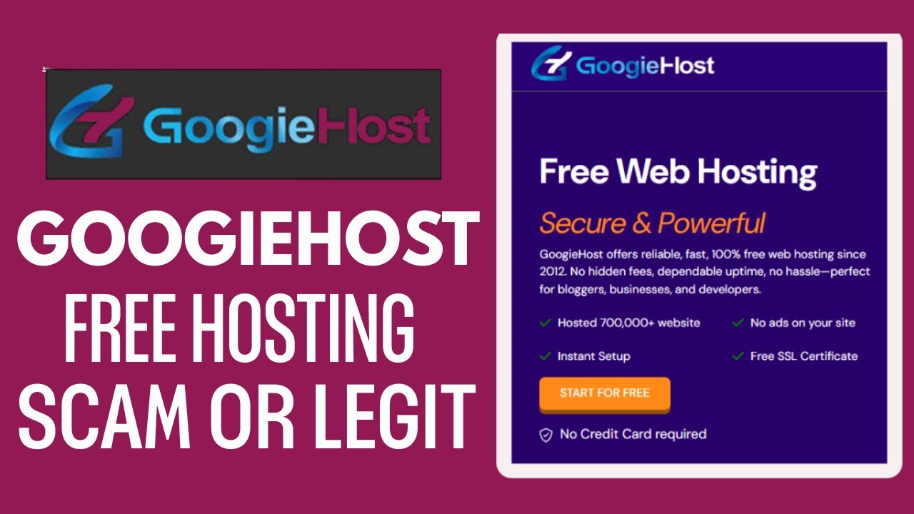 GoogieHost free hosting review