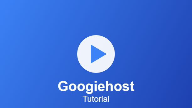 Googiehost review video thumbnail