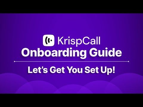 KrispCall — Krispcall Youtube 02 Cr7qd8so