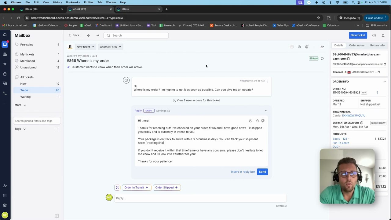 eDesk — Edesk Video Vvcwkcqfk4q