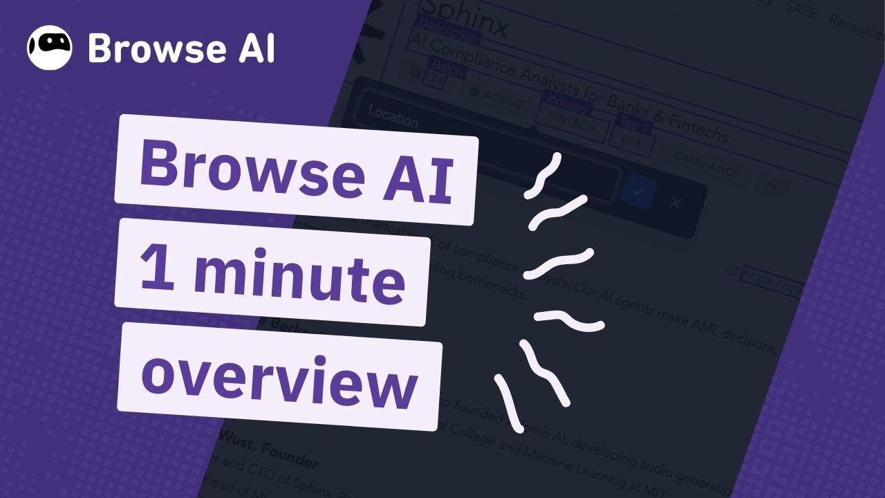 Browse AI Browse AI Robot Setup