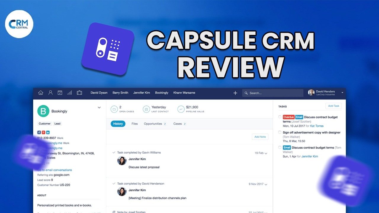 Capsule CRM Capsule CRM Full Review
