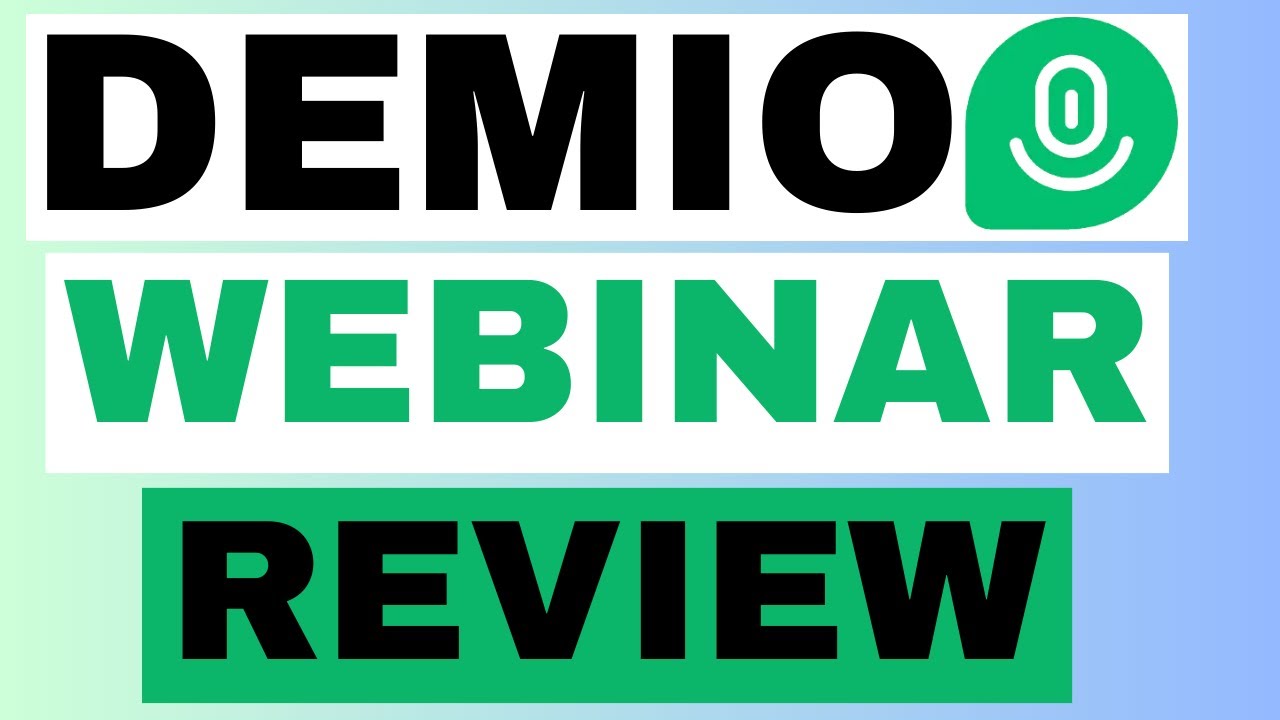 Demio Demio Live Webinar Tutorial