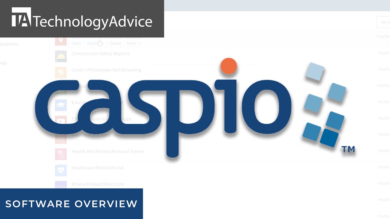 Caspio Caspio Database App Tutorial