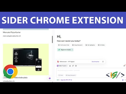Sider Chrome Extension - Chat with All AI