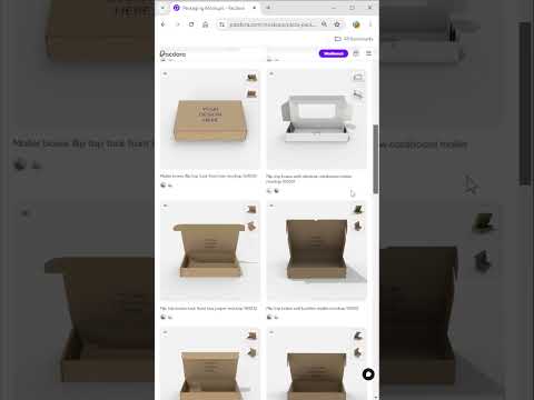 3D Packaging Design Mockup Tutorial