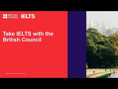 Take IELTS with the British Council