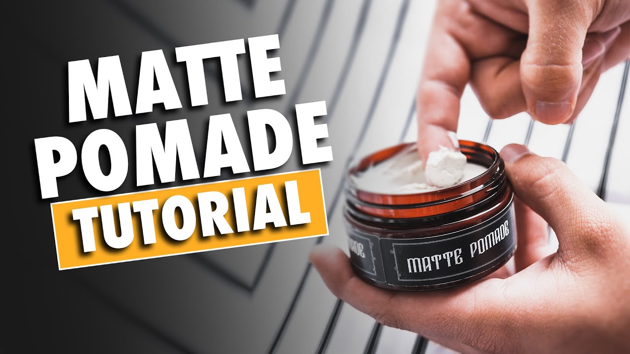 Charlemange — Charlemagne Matte Pomade Tutorial 2