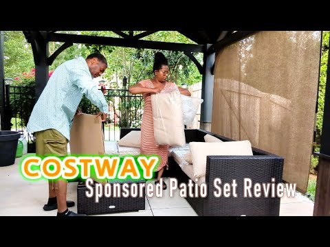 Costway CA — Costway Patio Set Review Backyard