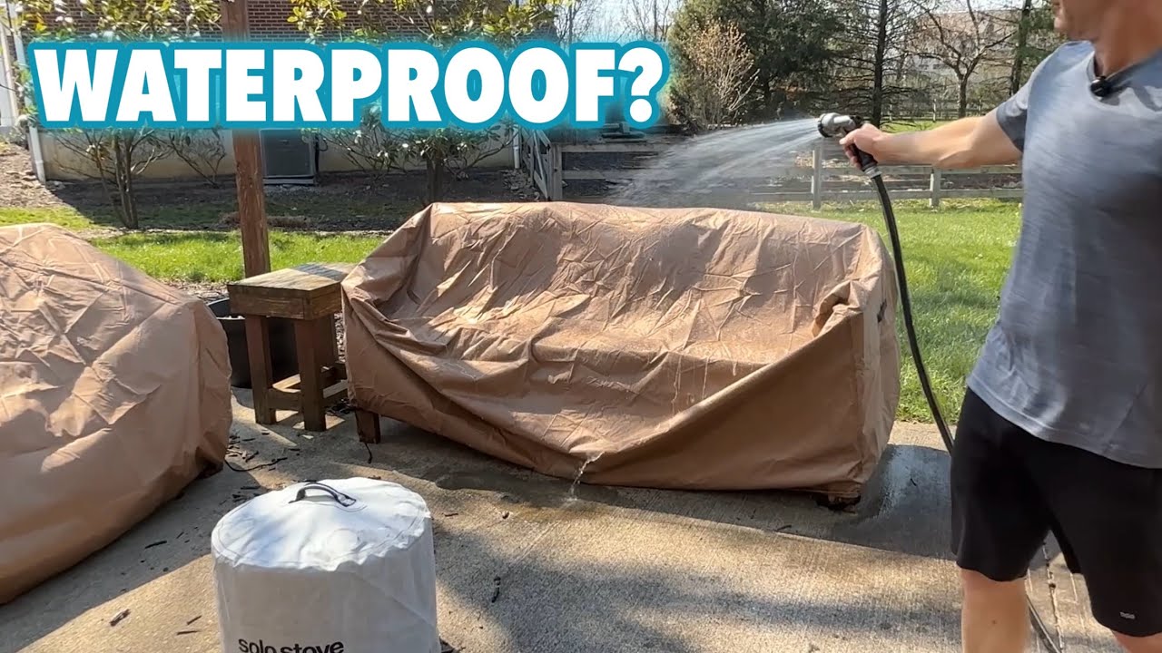Covers and All — Covers And All Patio Sofa Cover Test