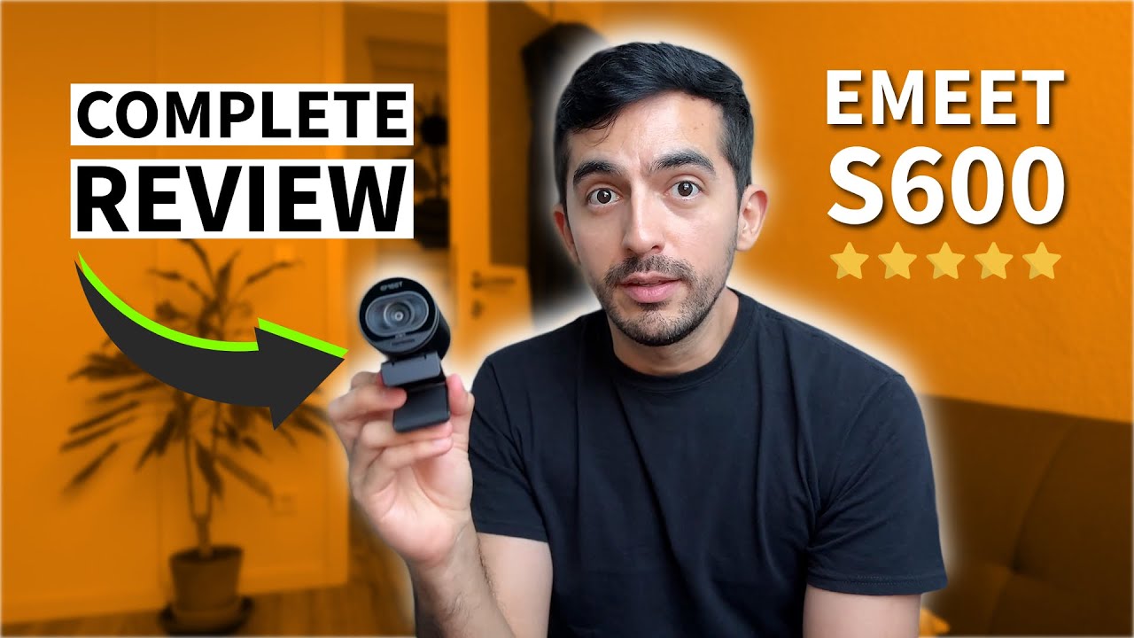 EMEET — EMEET S600 4K Webcam Review (in 4K!)