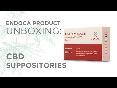 Endoca — Endoca Cbd Suppositories Unboxing