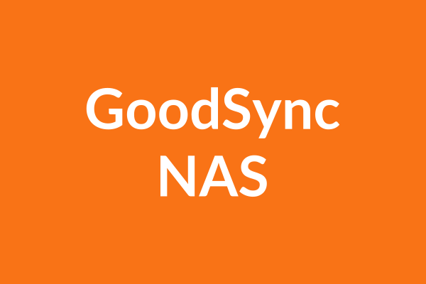 GoodSync NAS Tutorial