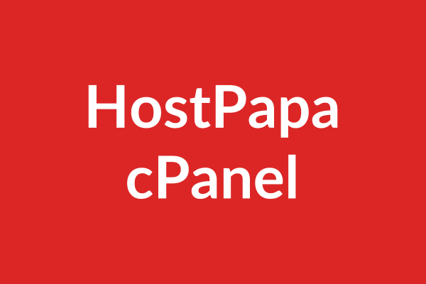 HostPapa cPanel Tutorial