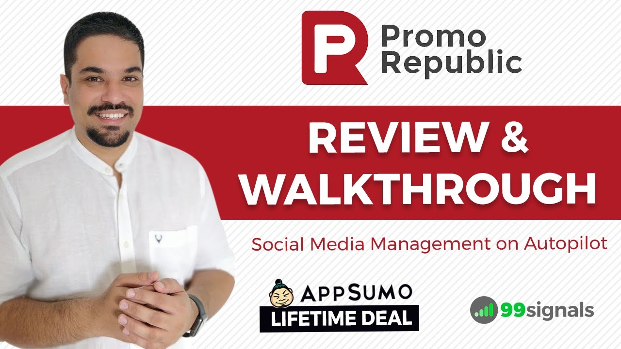 PromoRepublic content creation and automation review thumbnail