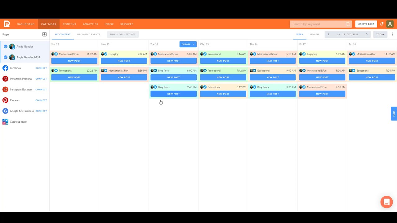 PromoRepublic social media management demo video