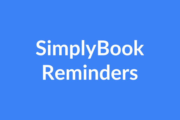 SimplyBook Reminders Tutorial