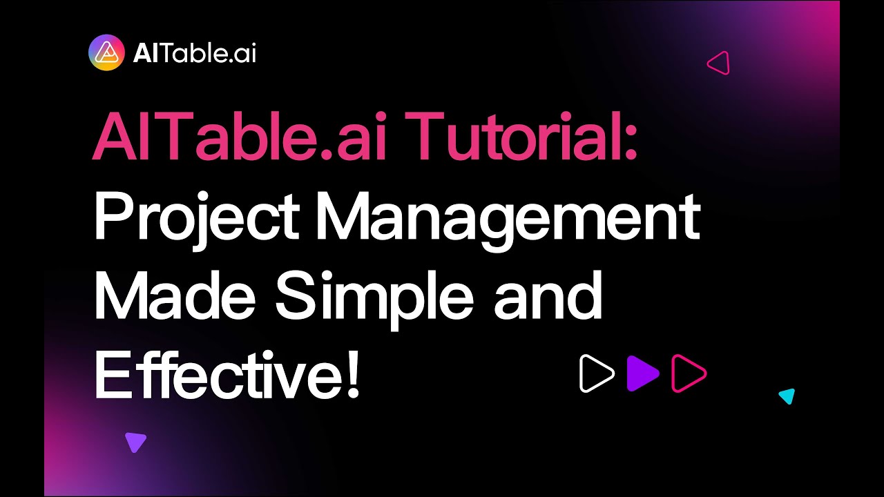 Aitable.ai — Aitable Ai Project Management Tutorial