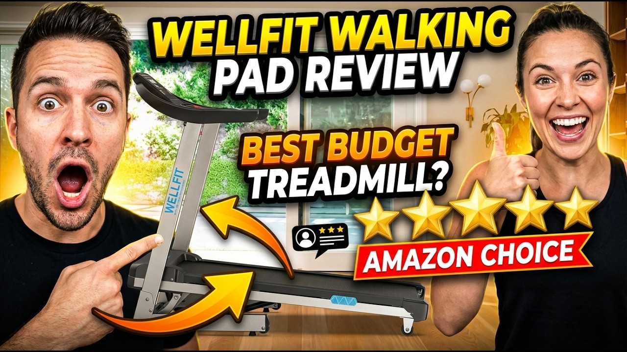 Wellfit Walking Pad & Treadmill — Wellfit Walking Pad Treadmill Youtube Thumbnail U1pzadc4 6k