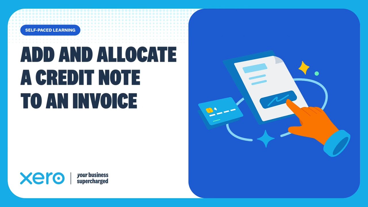 Xero — Xero Credit Note