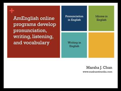 AmEnglish Pronunciation Course video thumbnail