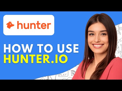 How to Use Hunter.io 2025 tutorial video thumbnail