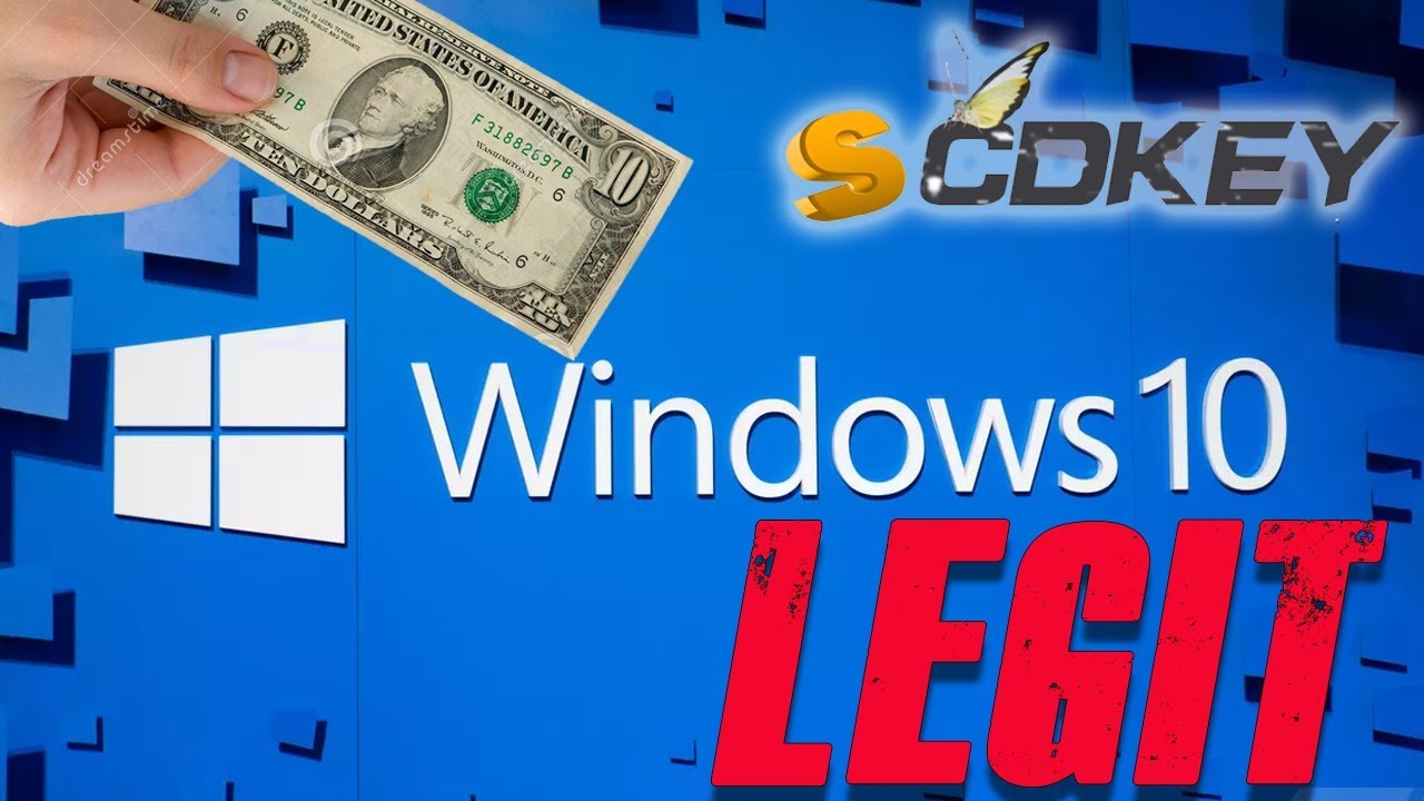 SCDKey Windows 10 legit video thumbnail