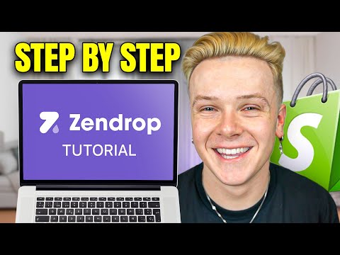 Zendrop Shopify dropshipping tutorial thumbnail