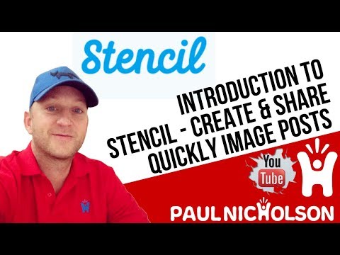 Stencil YouTube video thumbnail