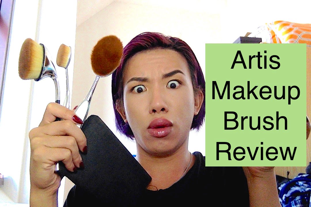 Artis Makeup Brush Review/Comparison fluenta vs elite mirror